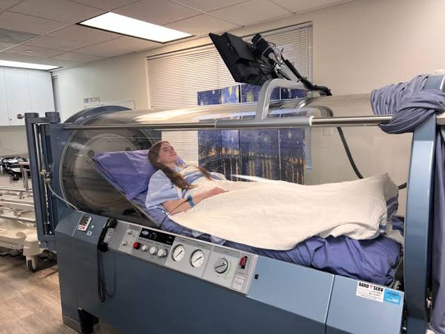 Hyperbaric oxygen chamber at ProMed